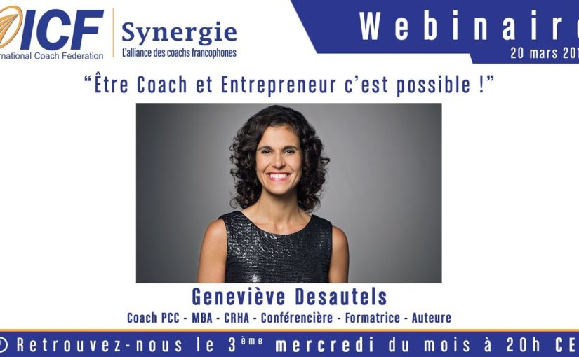 Etre Coach et Entrepreneur, c’est possible !